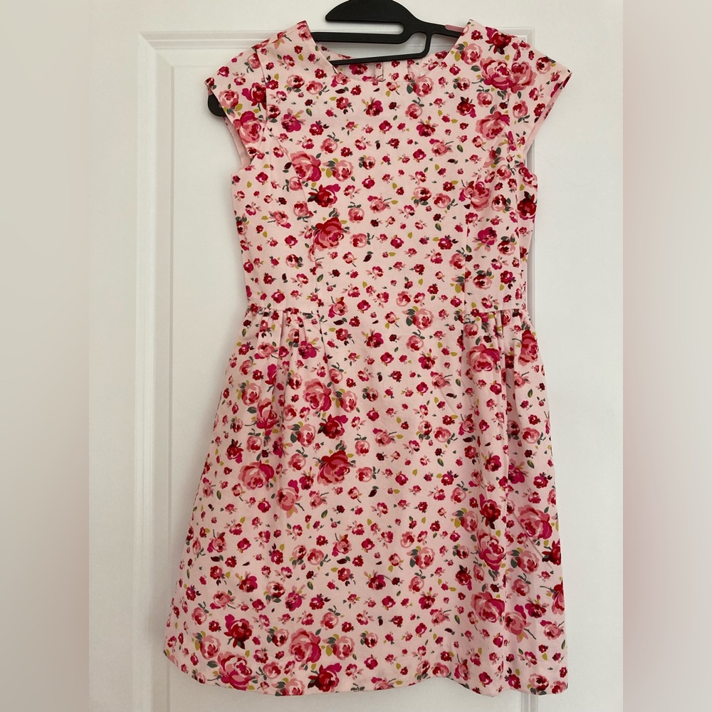 Gap kids floral cotton dress
